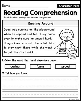 Reading Comprehension Passages - Reading Skills [Little Readers] BUNDLE