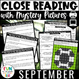 Reading Comprehension Passages - September - Digital & Pri