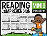 Reading Comprehension Passages - Spring Minis