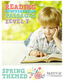 Reading Comprehension Passages Spring Themed: Guided Readi