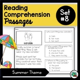 Reading Comprehension Passages / Summer Theme