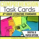 Reading Comprehension Passages Task Cards - 4th Grade Fict
