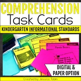 Reading Comprehension Passages Task Cards and Questions - 