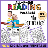 Reading Comprehension Passages Worksheets-DIGRAPH Word Sea