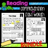 Reading Comprehension Passages and Dolch Sight Word Bundle