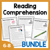 Reading Comprehension Passages and Multiple Choice Questio
