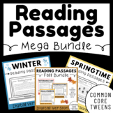 Reading Comprehension Passages and Question Sets - Digital Bundle