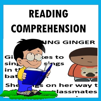 Preview of Reading Comprehension Passages and Question for Grade 1st,2nd,3rd