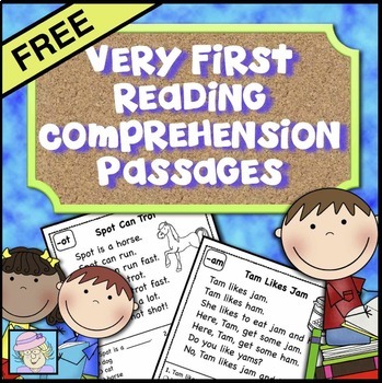 Preview of Reading Comprehension Passages and Comprehension Questions