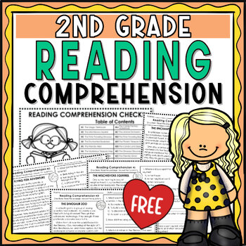 Preview of Reading Comprehension Passages and Questions 2nd Grade - FREE