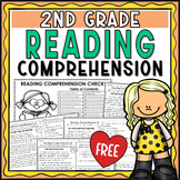 Reading Comprehension Passages and Questions 2nd Grade - FREE