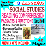 Reading Comprehension Passages and Questions 5th-6th Grade