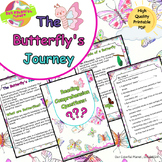 Reading Comprehension Passages and Questions, Butterfly Unit