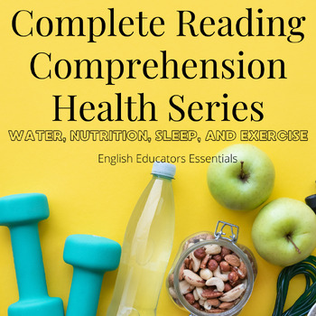Preview of Reading Comprehension Passages and Questions Complete Health Series