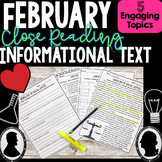 Reading Comprehension Passages and Questions February