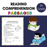 Reading Comprehension Passages and Questions, Fluency Passages