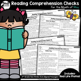 Reading Comprehension Passages and Questions: May (2nd Grade)