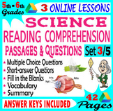 Reading Comprehension Passages and Questions (Set 3/5) 5th