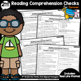 Reading Comprehension Passages and Questions: Summer (2nd Grade)