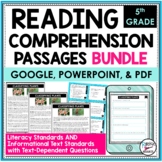 Reading Comprehension Passages and Questions Bundle 5th DI