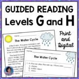1st Grade Guided Reading Comprehension Passages and Questions Levels G & H