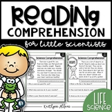 Reading Comprehension Passages for Little Scientists - Lif