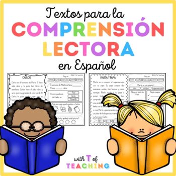 Preview of Reading Comprehension Passages in Spanish | Textos para la comprensión lectora
