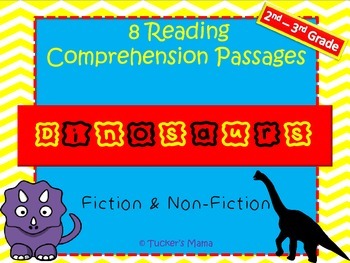 Preview of Reading Comprehension Passages with Questions