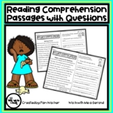 Reading Comprehension Passages with Questions