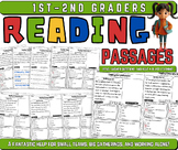 Reading Comprehension Passages workbook and Questions for 