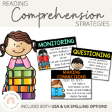 Reading Comprehension Posters {Black Strip}