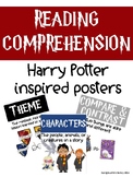 Reading Comprehension Posters -  Harry Potter Themed
