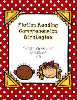 Preview of Reading Comprehension Posters and Graphic Organizers for a entire year!