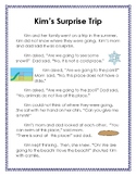 Reading Comprehension Practice Passage: Kim's Surprise Trip