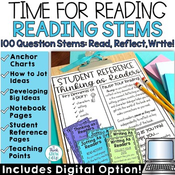 Reading Comprehension Question Stems For Any Book | Stop and Jot