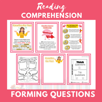 Preview of Reading Comprehension - Questioning the Text