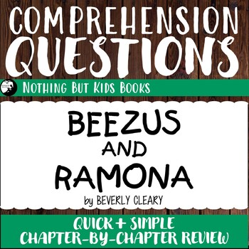 Beezus and ramona comprehension questions