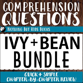 Preview of Distance Learning Comprehension Questions Bundle | Ivy and Bean