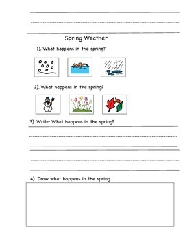 Reading Comprehension Questions with Words or Writing Using A to Z books