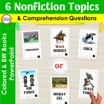Preview of Reading Comprehension R Controlled Vowel Passages & Questions Decodable Readers