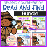 Reading Comprehension - Read and Find Bundle