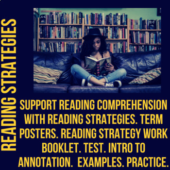 Preview of Reading Comprehension: Reading Strategies & Annotation- Booklet & Exemplars 