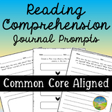 Reading Response Journal Prompts