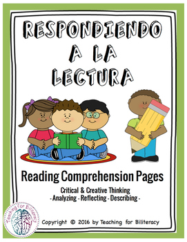 Preview of Reading Comprehension Pack (Spanish)