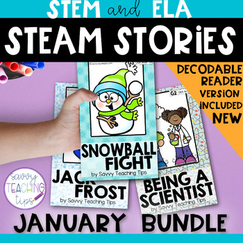 Preview of Reading Comprehension STEM -  January Winter