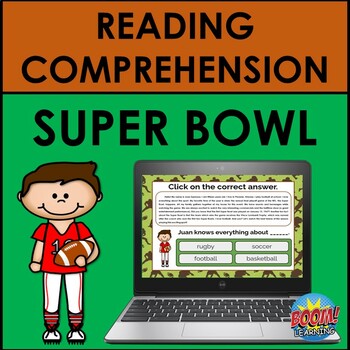 Super Bowl 2023 Reading Comprehension and Morning Work by Teaching After Ten