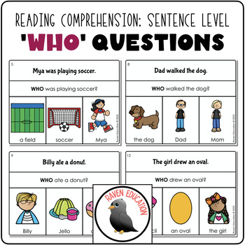 Sentence Level Reading Comprehension | Science of Reading