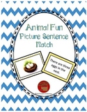 Reading Comprehension Sentence-Picture Match - Animal Fun