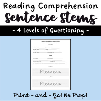 Sentence Level Reading Comprehension | Science of Reading