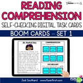 Reading Comprehension (Set 1) - Digital | Boom Cards | Dis
